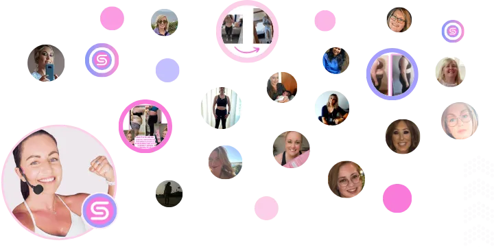 Sister Squad community member collage